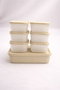 Hermia Juego de 7 Cajas de Almacenamiento BU0046 Color Crema